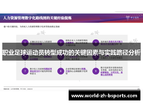 职业足球运动员转型成功的关键因素与实践路径分析