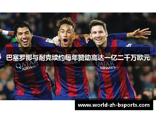 巴塞罗那与耐克续约每年赞助高达一亿二千万欧元